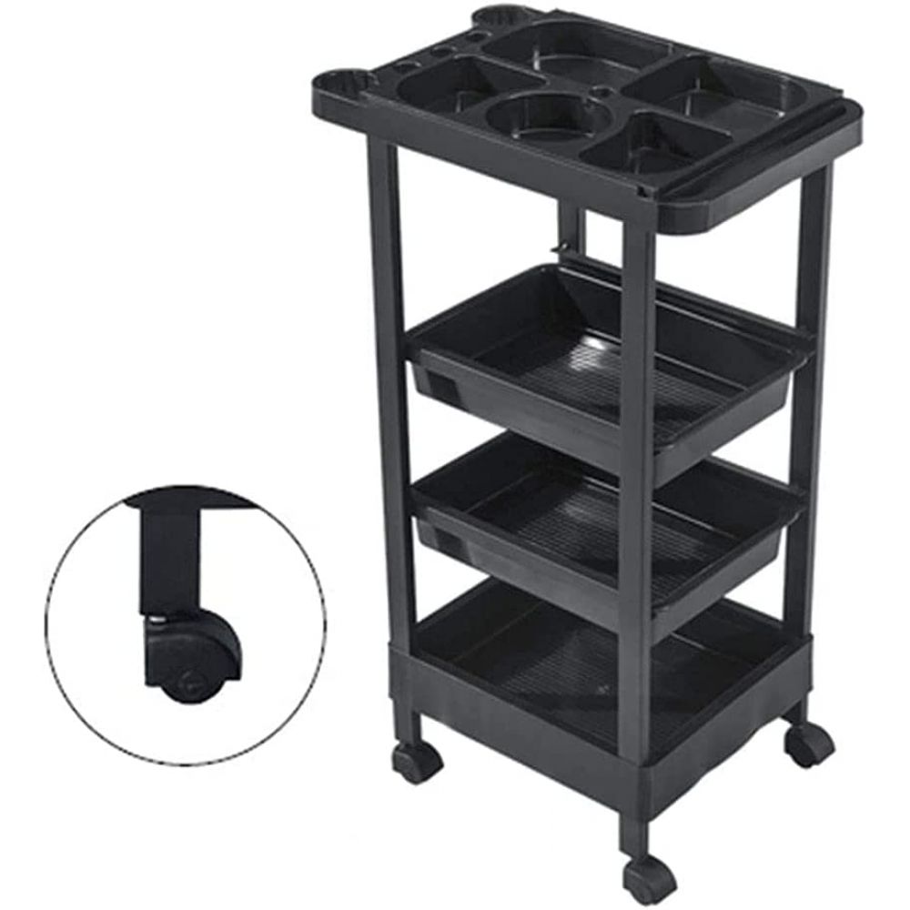 Professional Beauty Organizer Rolling Trolley for Salon